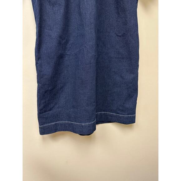 Liz Claiborne Navy Denim Mini Dress - Picture 5 of 6